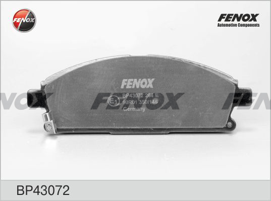 Колодки тормозные BP43072 FENOX BP43072