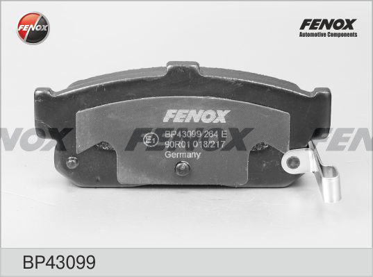 Колодки тормозные BP43099 FENOX BP43099
