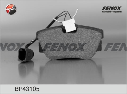 Колодки тормозные BP43105 FENOX BP43105