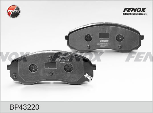 Колодки тормозные BP43220 FENOX BP43220