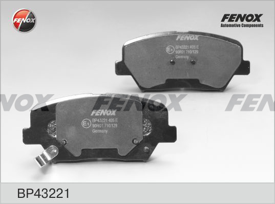 Колодки тормозные BP43221 FENOX BP43221
