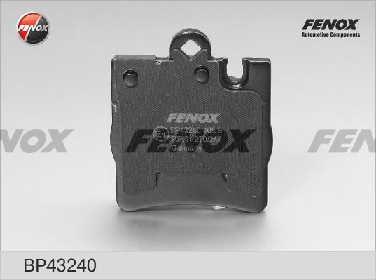 Колодки тормозные BP43240 FENOX BP43240