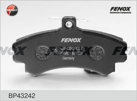 Колодки тормозные BP43242 FENOX BP43242