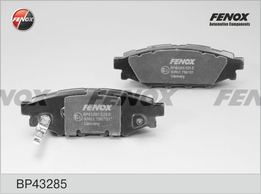 Колодки тормозные BP43285 FENOX BP43285