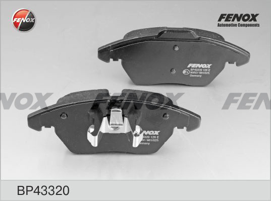 Колодки тормозные BP43320 FENOX BP43320