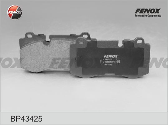 Колодки тормозные BP43425 FENOX BP43425