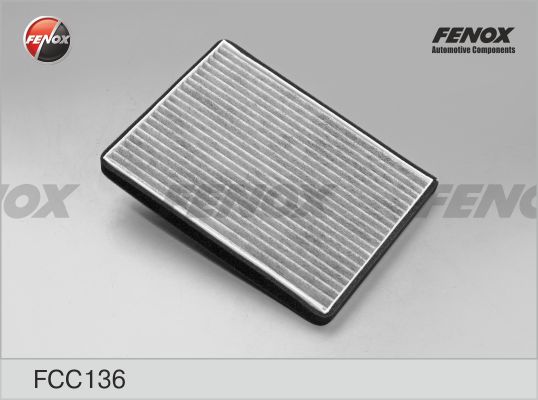Фильтр салона угольный FCC136 FENOX FCC136