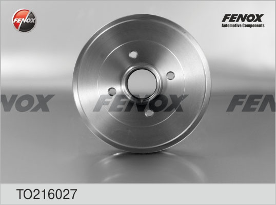 Барабан тормозной TO216027 FENOX TO216027