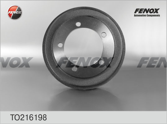 Барабан тормозной TO216198 FENOX TO216198