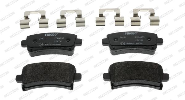 Колодки тормозные FDB4252 FERODO FDB4252