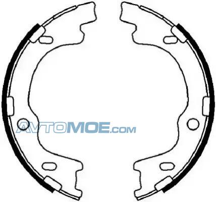 Колодки тормозные FSB4022 FERODO FSB4022