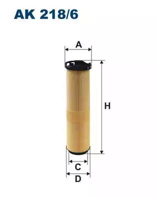 Фильтр воздушный AK2186 FILTRON AK2186