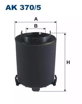 Фильтр воздушный AK3705 FILTRON AK3705