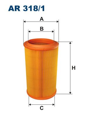 Фильтр воздушный AR3181 FILTRON AR3181