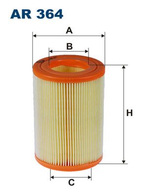 Фильтр воздушный AR364 FILTRON AR364