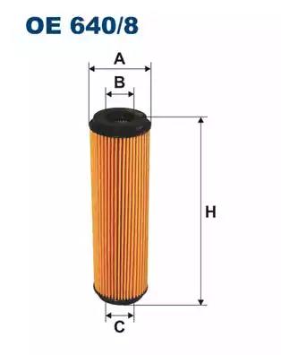 Фильтр масляный OE6408 FILTRON OE6408