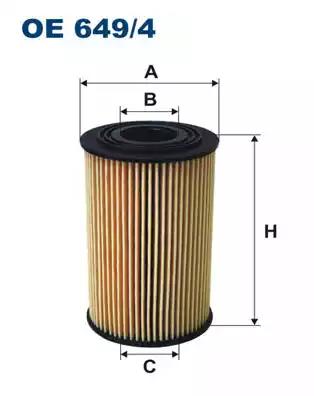 Фильтр масляный OE6494 FILTRON OE6494