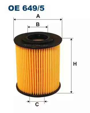 Фильтр масляный OE6495 FILTRON OE6495