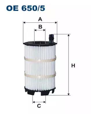Фильтр масляный OE6505 FILTRON OE6505