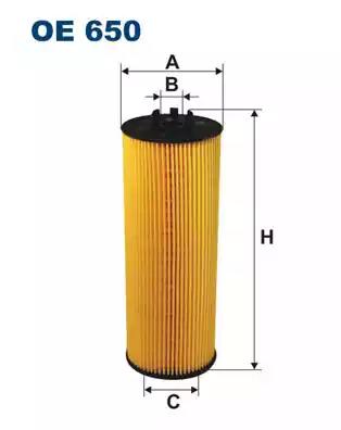 Фильтр масляный OE650 FILTRON OE650