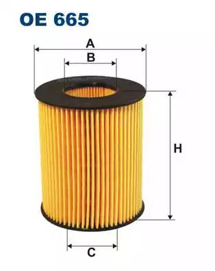 Фильтр масляный OE665 FILTRON OE665