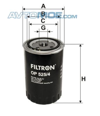 Фильтр масляный OP5254 FILTRON OP5254