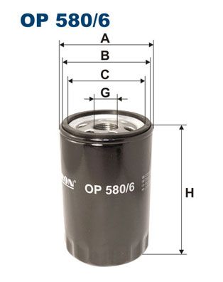 Фильтр масляный OP5806 FILTRON OP5806
