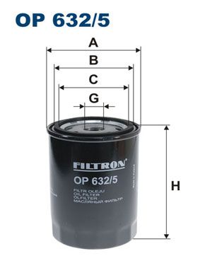 Фильтр масляный OP6325 FILTRON OP6325
