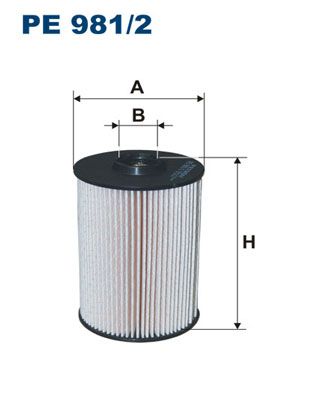 Фильтр топливный PE9812 FILTRON PE9812