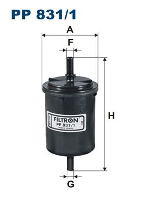 Фильтр топливный PP8311 FILTRON PP8311