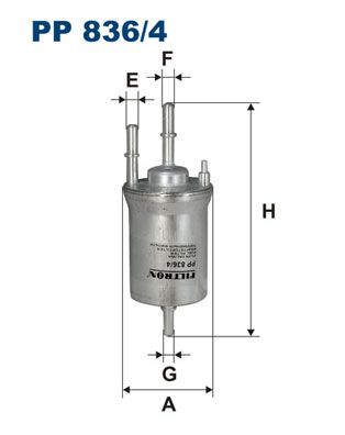 Фильтр топливный PP8364 FILTRON PP8364