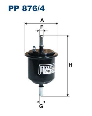 Фильтр топливный PP8764 FILTRON PP8764