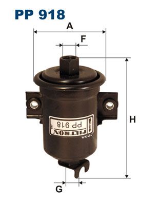 Фильтр топливный PP918 FILTRON PP918