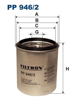 Фильтр топливный PP9462 FILTRON PP9462