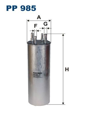 Фильтр топливный PP985 FILTRON PP985