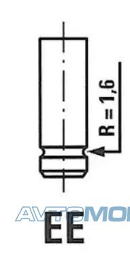 Клапан впускной R4921SNT FRECCIA R4921SNT