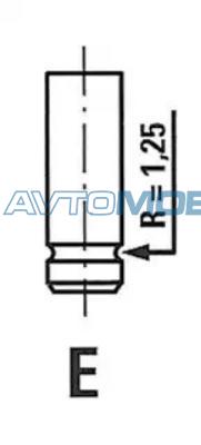 Клапан впускной R6070SNT FRECCIA R6070SNT