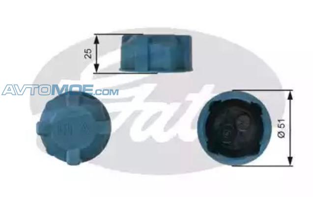 Крышка радиатора RC220 GATES RC220