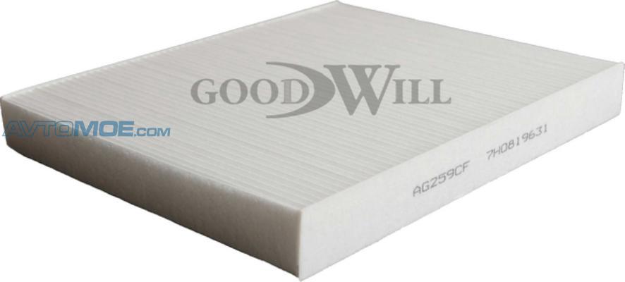 Фильтр салона AG259CF GOODWILL AG259CF