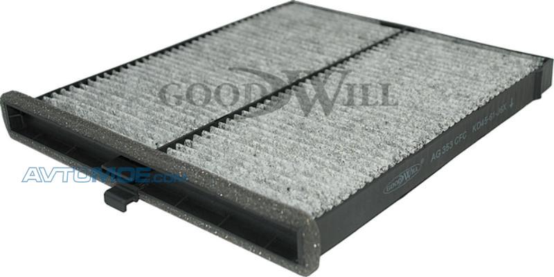 Фильтр салона угольный AG353CFC GOODWILL AG353CFC