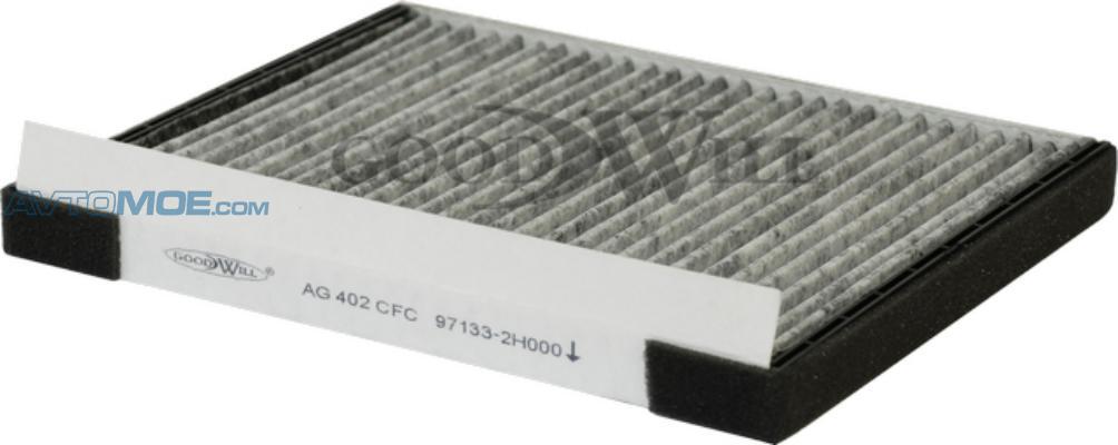 Фильтр салона угольный AG402CFC GOODWILL AG402CFC