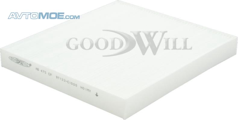 Фильтр салона AG475CF GOODWILL AG475CF
