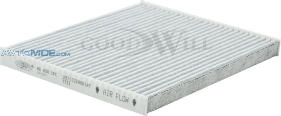 Фильтр салона угольный AG490CFC GOODWILL AG490CFC