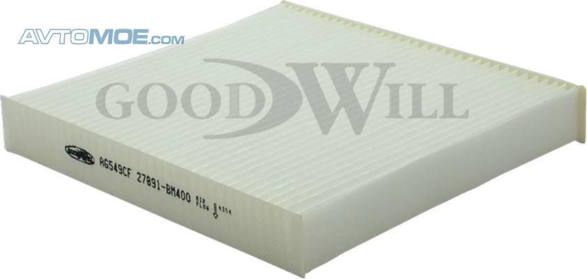 Фильтр салона AG549CF GOODWILL AG549CF