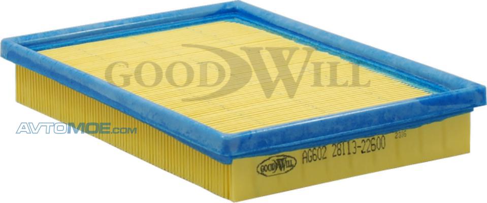 Фильтр воздушный AG602 GOODWILL AG602