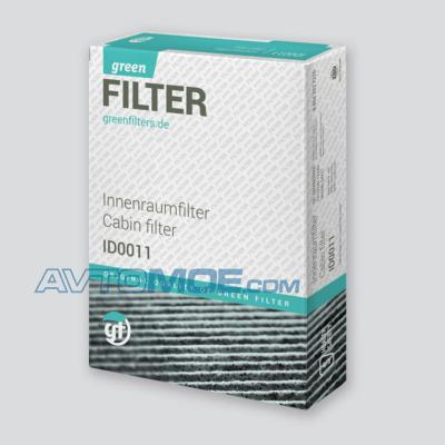Фильтр салона IF0132 GREEN FILTER IF0132