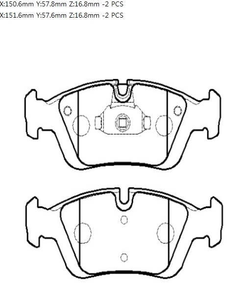 Колодки тормозные HP5031 HSB HP5031