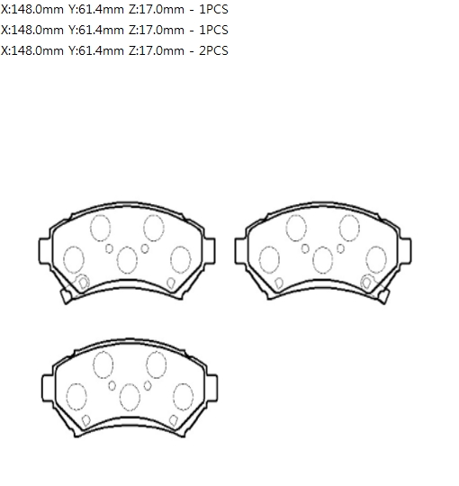 Колодки тормозные HP5113 HSB HP5113