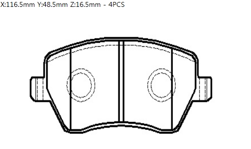 Колодки тормозные HP9080 HSB HP9080