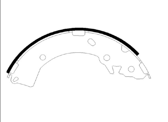 Колодки тормозные HS0017 HSB HS0017